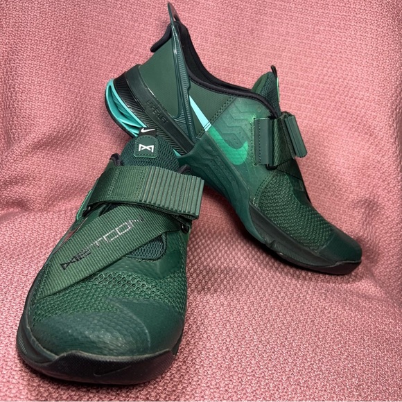 Nike Metcon 7 Flyease Pro Green Black size 11.5 Men Crossfit Gym Training - Picture 2 of 9